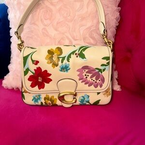 Coach Floral Soft Tabby Shoulder Bag